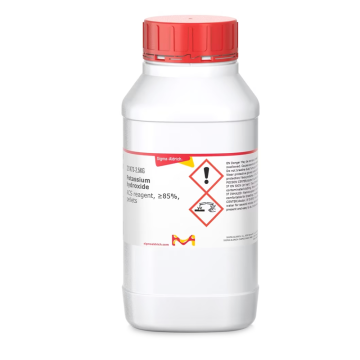 Sigma-Aldrich 221473 Potassium hydroxide ACS reagent, ≥85%, pellets CAS No.: 1310-58-3 1 kg