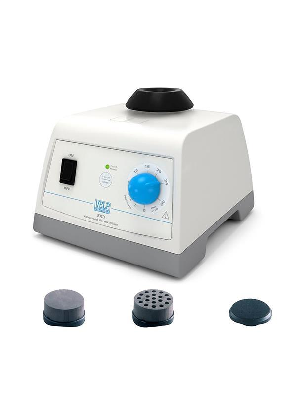 Velp ZX3 Vortex Mixer And Foam Stands Advanced Vorteks 3000 rpm Ayarlanabilir Hız