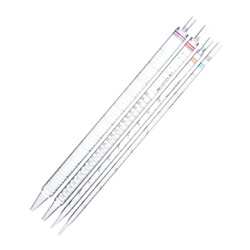 ISOLAB Pipet - Cam - Dereceli - As Kalite - Grup Sertifikalı - Mavi Skala - 5 ml - (1 Adet)