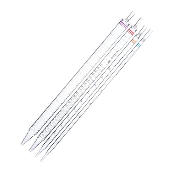 ISOLAB Pipet - Cam - Dereceli - As Kalite - Grup Sertifikalı - Mavi Skala - 10 ml - (1 Adet)