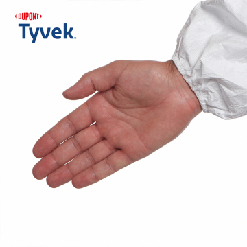 DuPont™ Tyvek® 500 Labcoat PL309 M Laboratuvar Önlüğü 2 Cepli Fermuarlı Kategori III, PB[6], EN 14126