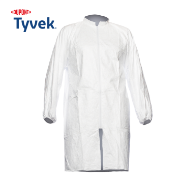 DuPont™ Tyvek® 500 Labcoat PL309 M Laboratuvar Önlüğü 2 Cepli Fermuarlı Kategori III, PB[6], EN 14126