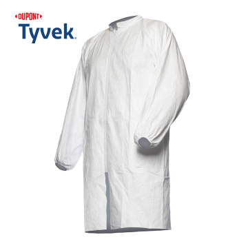 DuPont™ Tyvek® 500 Labcoat PL309 M Laboratuvar Önlüğü 2 Cepli Fermuarlı Kategori III, PB[6], EN 14126