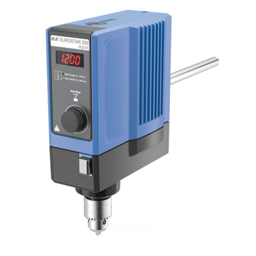 IKA Eurostar 200 Dijital Mekanik Karıştırıcı 100L/2000 Rpm/200 Ncm