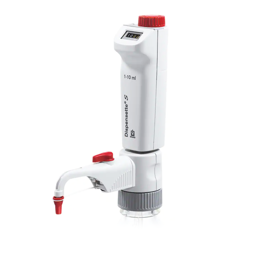 BRAND 4600341 Dispensette® S Digital 1 - 10 mL Dijital Dispenser Vanalı