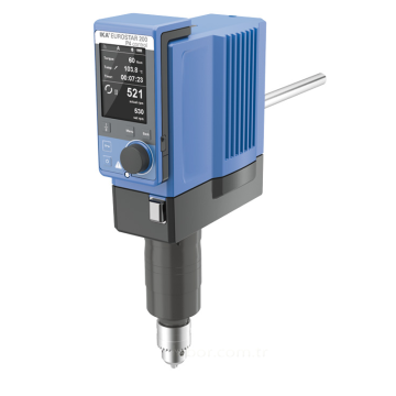 IKA Eurostar 200 Control P4 Mekanik Karıştırıcı 100L/530 Rpm/660 Ncm