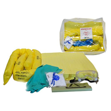 Etki Absorbents Kt-Oto-20 L Taşınabilir Kimyasal Dökülme Kiti 20 L