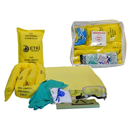 Etki Absorbents Kt-Oto30L Kim Taşınabilir Kimyasal Dökülme Kiti 30 L