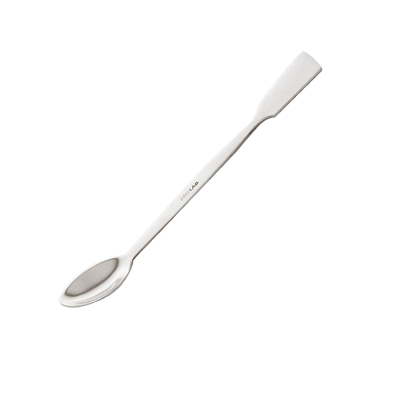 ISOLAB Spatül - Paslanmaz Çelik - Makro Kaşıklı - 150 mm