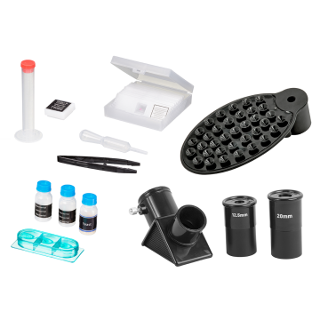BRESSER NATIONAL GEOGRAPHIC Set: 50/360 Teleskop ve 40x–640x Mikroskop