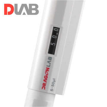 DLAB TopPette Ayarlanabilir Sekiz Kanallı Otomatik Pipet 50-300 μL