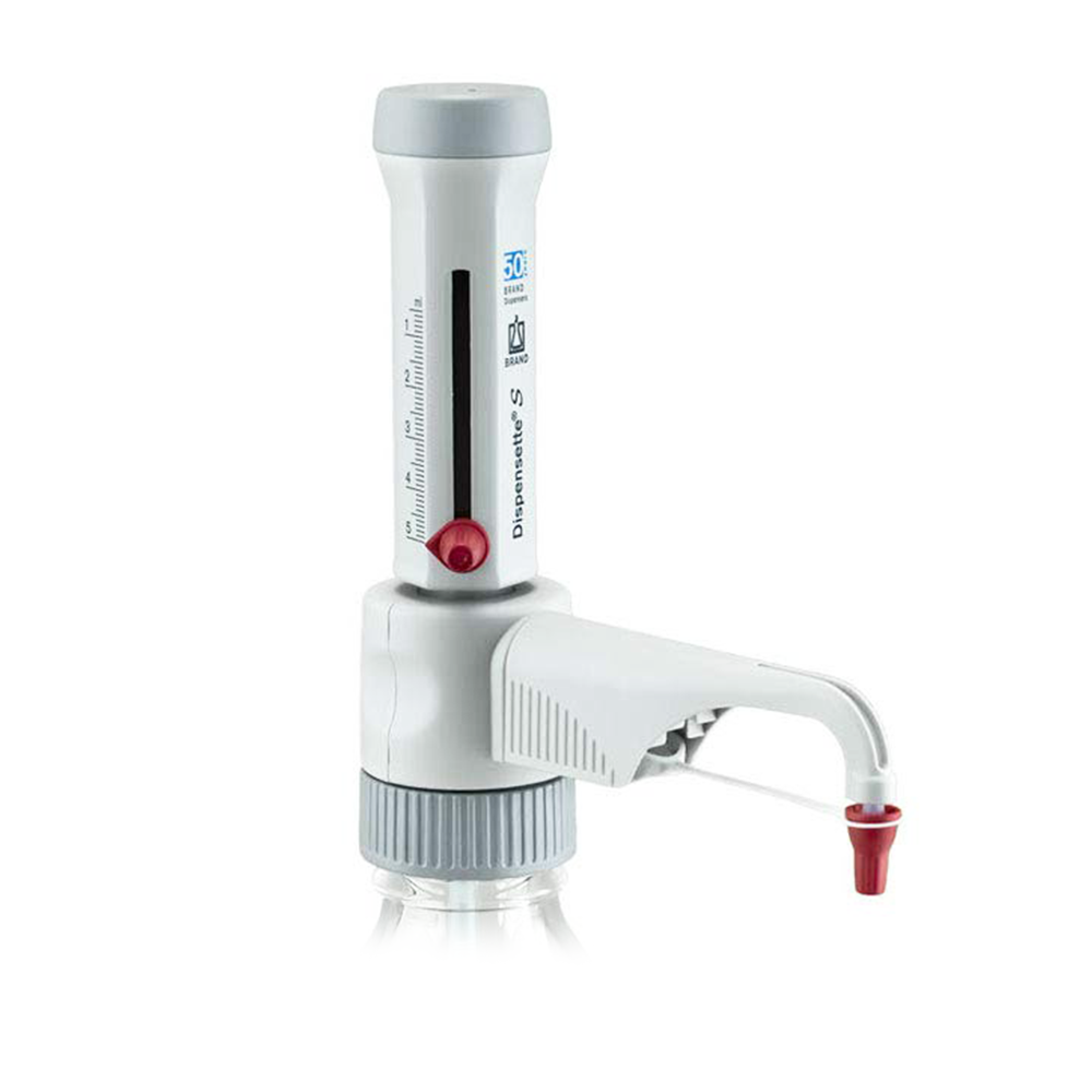 BRAND 4600130 Dispensette® S 0.5 - 5 mL  Analog Dispenser Vanasız