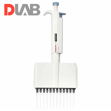 DLAB TopPette Ayarlanabilir Oniki Kanallı Otomatik Pipet 5-50 μL