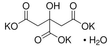 Sigma-Aldrich 60153 Potassium citrate tribasic monohydrate purum p.a., ≥99.0% (NT) 1 kg
