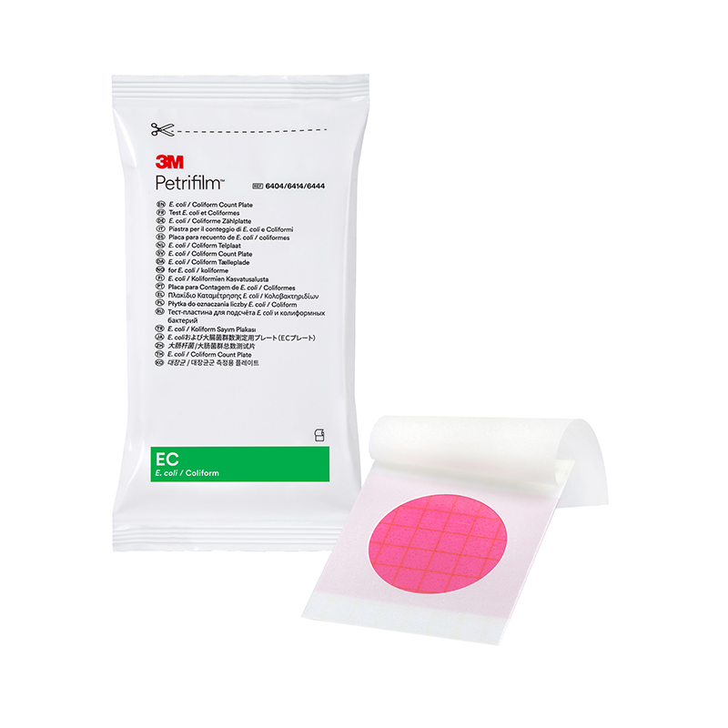 3M™ 6414 Petrifilm™ E. coli / Koliform Sayım Plakası 500 Adet