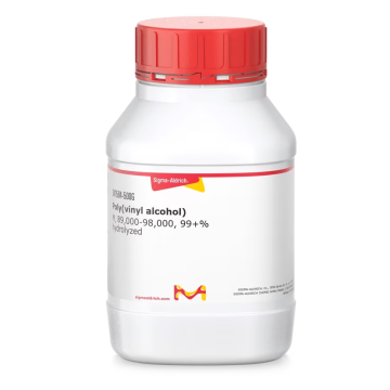 Sigma-Aldrich 341584 Poly(vinyl alcohol) Mw 89,000-98,000, 99+% hydrolyzed CAS No.: 9002-89-5 500 gr