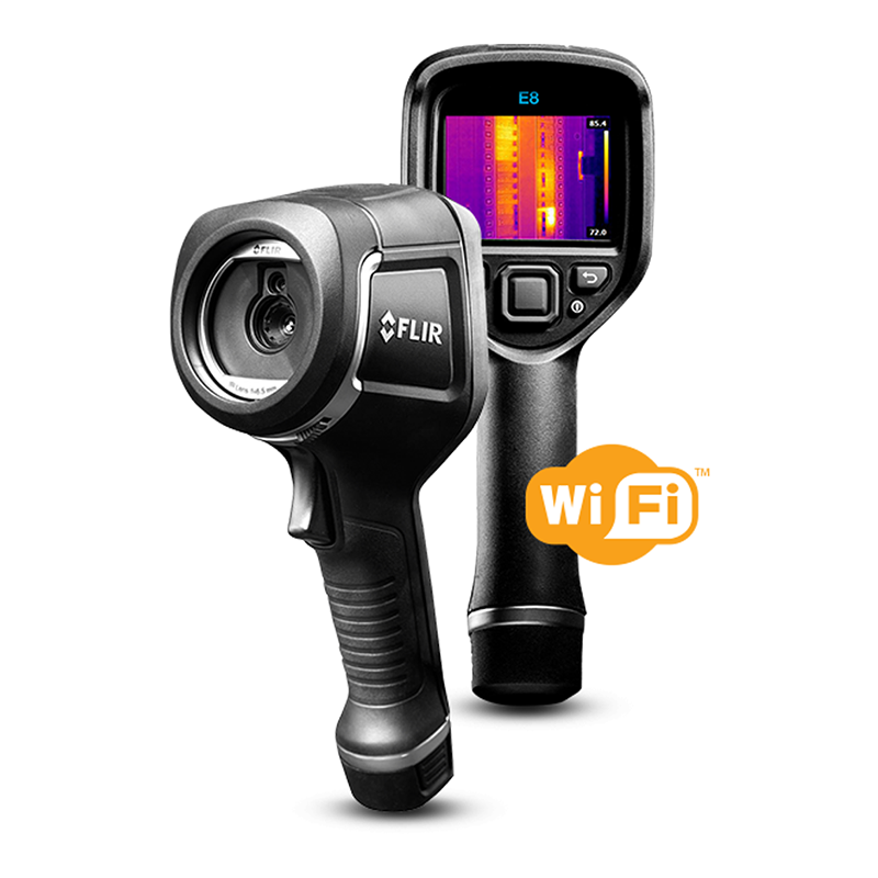 FLIR E4 Wi-Fi MSX® ve Wi-Fi özellikli Kızılötesi Kamera 80 x 60 piksel / -20... 250 °C