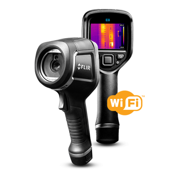 FLIR E4 Wi-Fi MSX® ve Wi-Fi özellikli Kızılötesi Kamera 80 x 60 piksel / -20... 250 °C