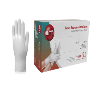 Labor Teknik  Lateks Muayene Eldiveni (Pudrasız) L  100 Adet/Kutu