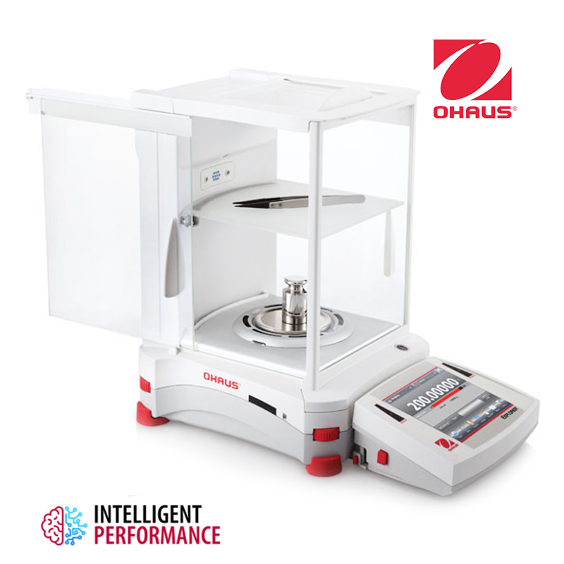 OHAUS EX125D Semi Mikro Terazi 52/120 gr / 0.01/0.1 mg