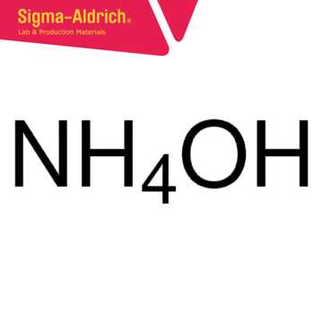 Sigma-Aldrich 05003 Ammonium hydroxide solution puriss., meets analytical specification of Ph. Eur., 25-30% NH3 basis CAS No.: 1336-21-6 5 L