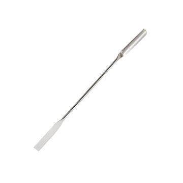 ISOLAB Spatül - Paslanmaz Çelik - Düz Oluklu - 210 mm