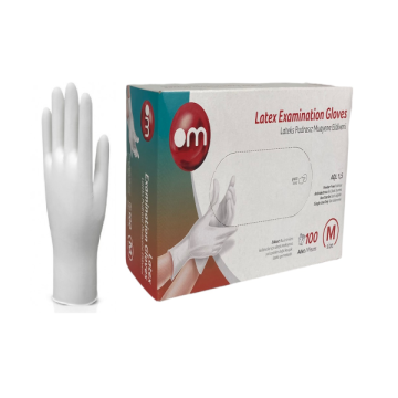 Labor Teknik  Lateks Muayene Eldiveni (Pudrasız) M  100 Adet/Kutu