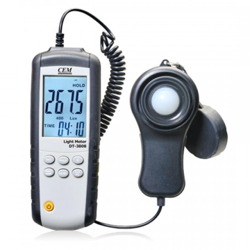 CEM  DT-1307 Güneş Işık Yoğunluğu Ölçer Solarimetre 1999 W/m² veya 634 BTU (ft²*h)