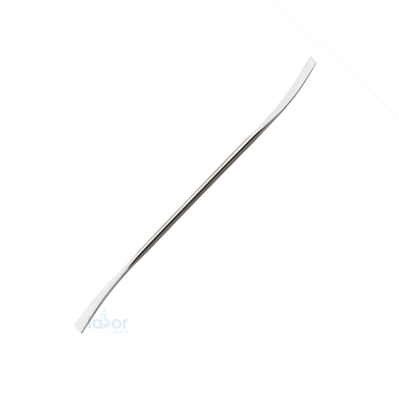 ISOLAB Spatül - Paslanmaz Çelik - Eğimli - 180 mm
