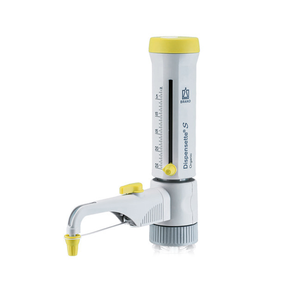 BRAND 4630151 Dispensette® S Organic 2.5-25 mL Hacimli Analog Dispenser Vanalı