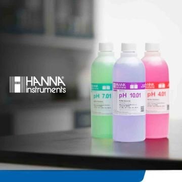 Hanna HI7000 SET pH 4.01 - 7.01 - 10.1  Kalibrasyon Çözeltileri - 3 x 500 ml