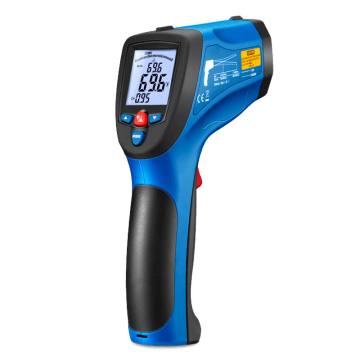 CEM DT-8869H Çift Lazerli Kızılötesi Termometre -50... +2200 °C K Tipi Prob ile