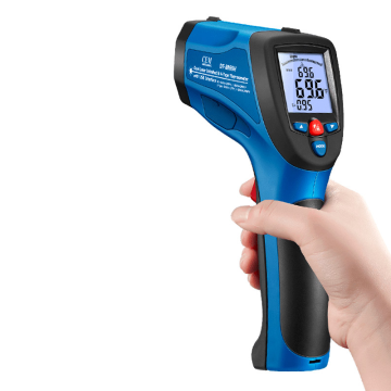CEM DT-8869H Çift Lazerli Kızılötesi Termometre -50... +2200 °C K Tipi Prob ile