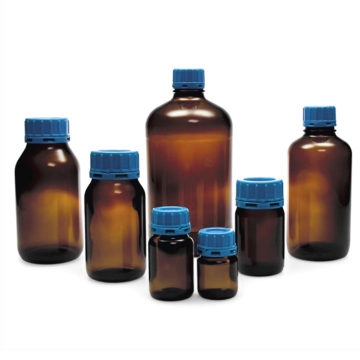 ISOLAB Şişe - Cam - Toz Maddeler İçin - 250 ml - 10 Adet/Paket