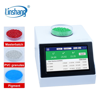 Linshang Technology LS177 Renk Ölçer Toz Granül ve Pürüzlü Yüzeyler için 400 - 700 nm