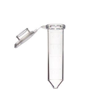 greiner BIO-ONE 623201 Reaksiyon Tüpü 2 mL, PP, Ekli Kapaklı, Dereceli 500 Adet / Paket
