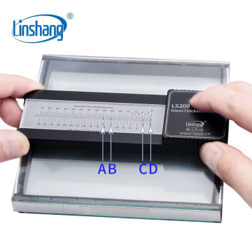 Linshang Technology LS200 Cam Kalınlığı Ölçer Cam Kalınlığı: ≤70 mm Hava Ara Katmanı: ≤34 mm