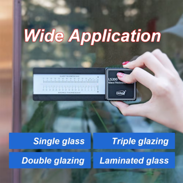 Linshang Technology LS200 Cam Kalınlığı Ölçer Cam Kalınlığı: ≤70 mm Hava Ara Katmanı: ≤34 mm