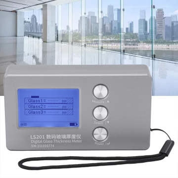 Linshang Technology LS201 Cam Kalınlığı Ölçer Cam Kalınlığı: ≤70 mm Hava Ara Katmanı: ≤45 mm