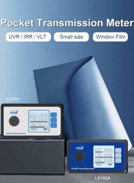 Linshang Technology LS160 Solar Film İletim Ölçer Işık Geçirgenliği, UV Reddetme Oranı, IR Reddetme Oranı Ölçer