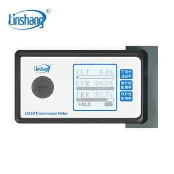 Linshang Technology LS160 Solar Film İletim Ölçer Işık Geçirgenliği, UV Reddetme Oranı, IR Reddetme Oranı Ölçer