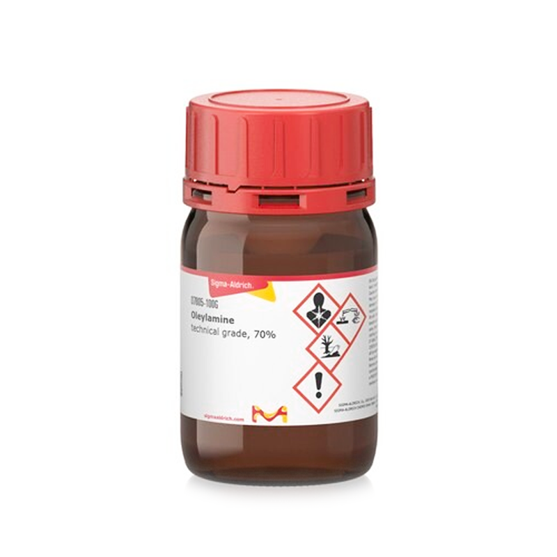 Sigma-Aldrich O7805 Oleylamine technical grade, 70% CAS No.: 112-90-3 100 gr