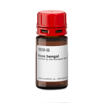 Sigma-Aldrich 198250 Rose bengal certified by the Biological Stain Commission, Dye content ≥80 % 5 gr