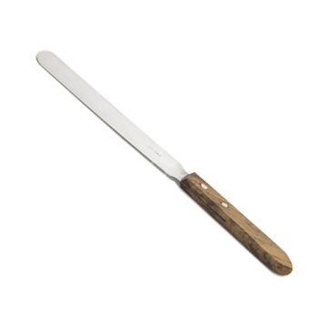 ISOLAB Spatül - Paslanmaz Çelik - Yassı Bıçaklı - 300 mm