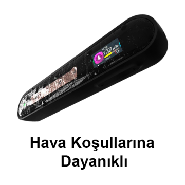 MILERD HiStand Portatif Radyasyon Dedektörü CPM / µR/saat / µSv/saat