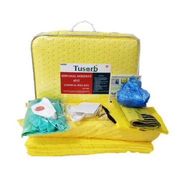 TUSORB KDK-02 Kimyasal Döküntü Acil Durum Kiti (Chemical Spill Kit)