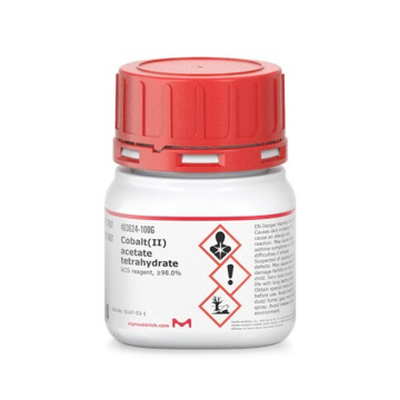 Sigma-Aldrich 403024 Cobalt(II) acetate tetrahydrate ACS reagent, ≥98.0% 100 gr