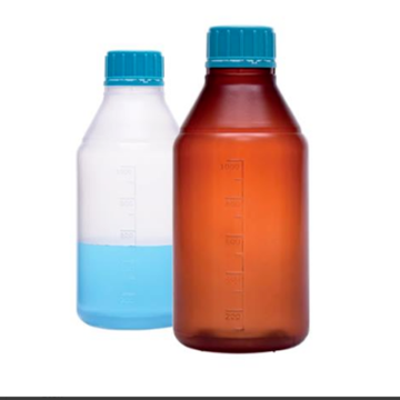 ISOLAB Poliproplen Şişe - ISO - Vida Kapaklı - Amber - Non Steril - 100 mL  / 1 Adet