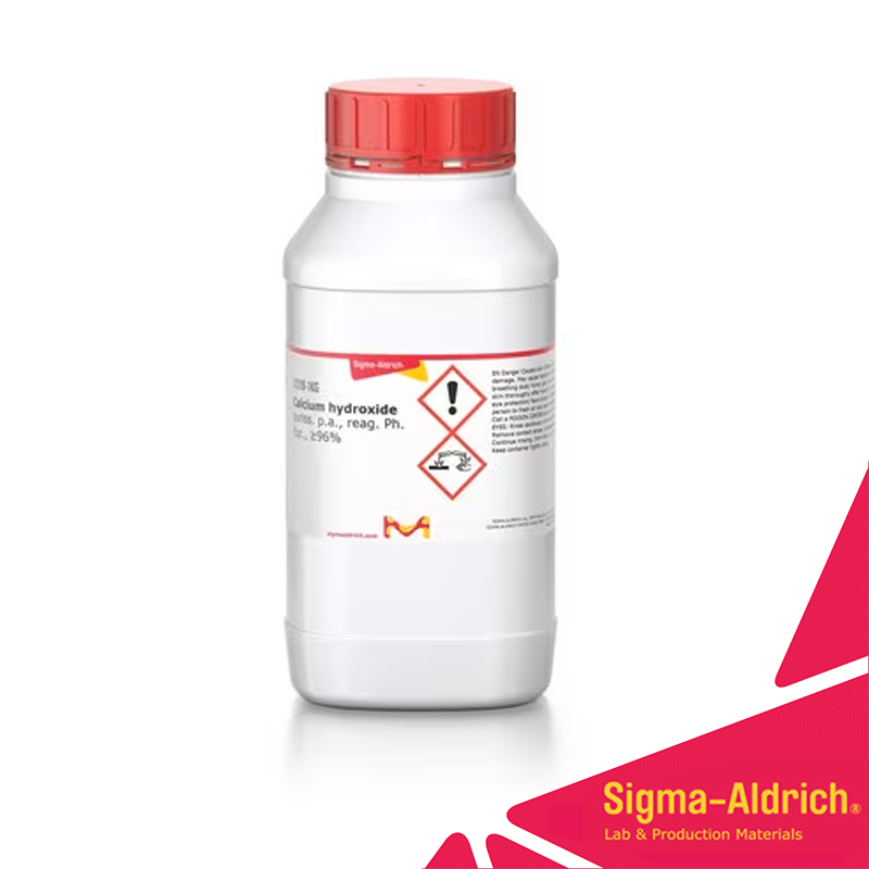 Sigma-Aldrich 31219 Calcium hydroxide puriss. p.a., reag. Ph. Eur., ≥96% CAS No.: 1305-62-0 1 kg