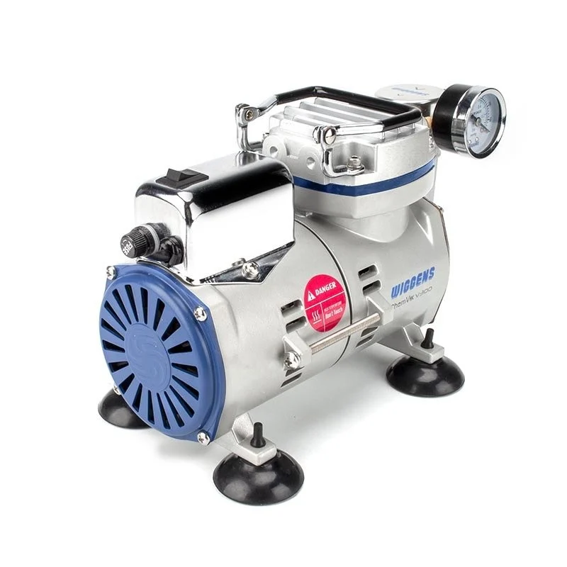WIGGENS V300 Yağsız Pistonlu Vakum Pompası  100 mbar / 17 L/dk